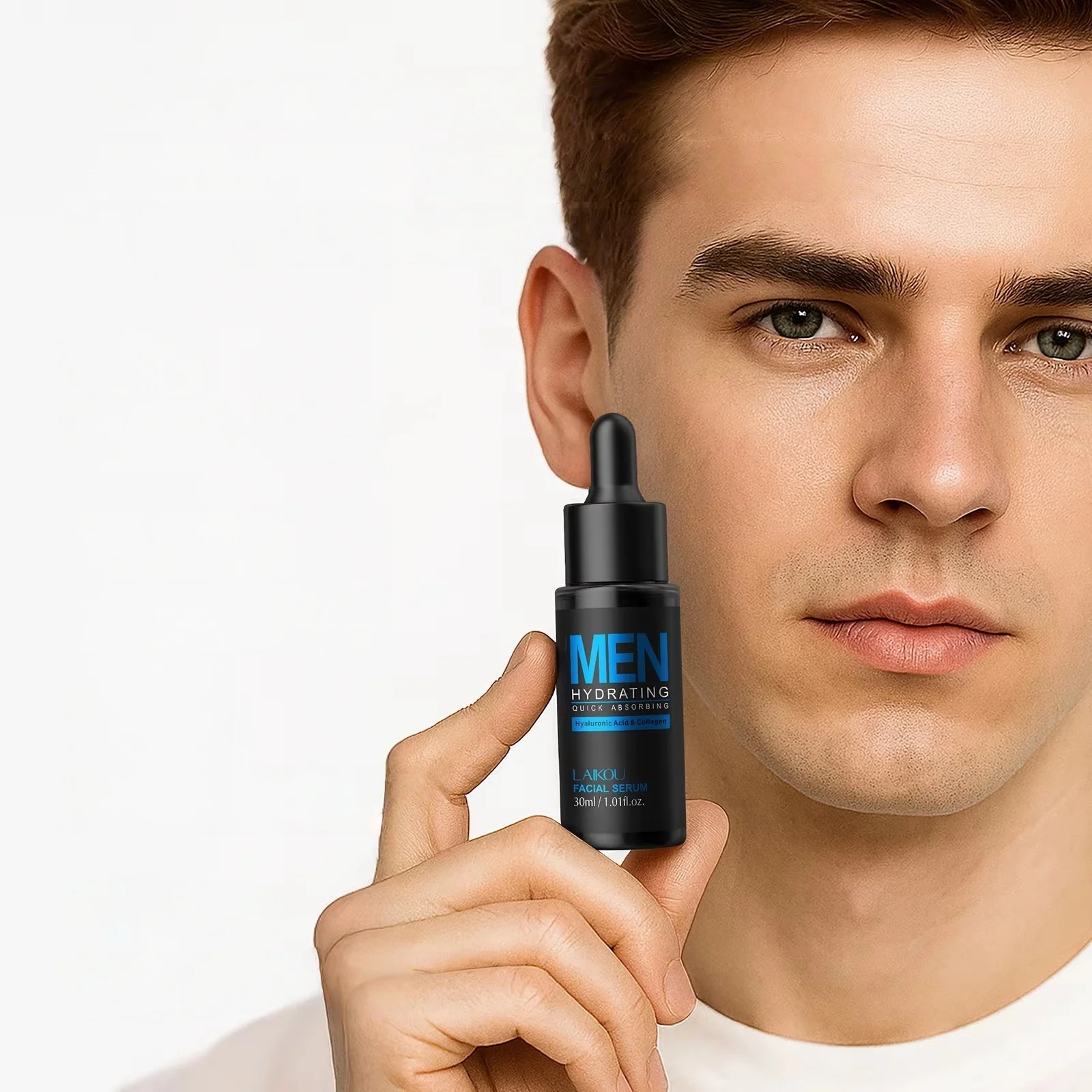 Skincare Oil Control - Soro facial masculino 30ml, hidratante, controle