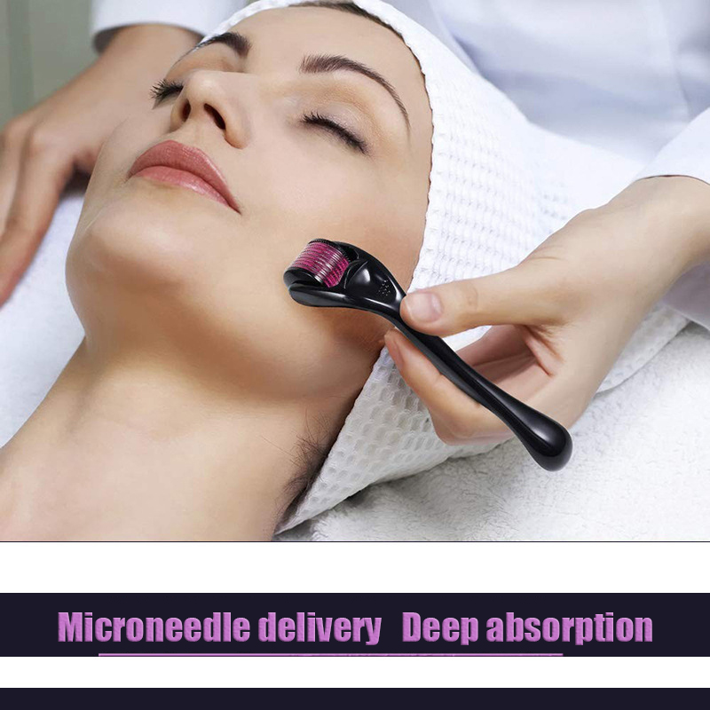 Skincare Scora - Rolo Massageador Facial de Microagulhas, Ferramentas