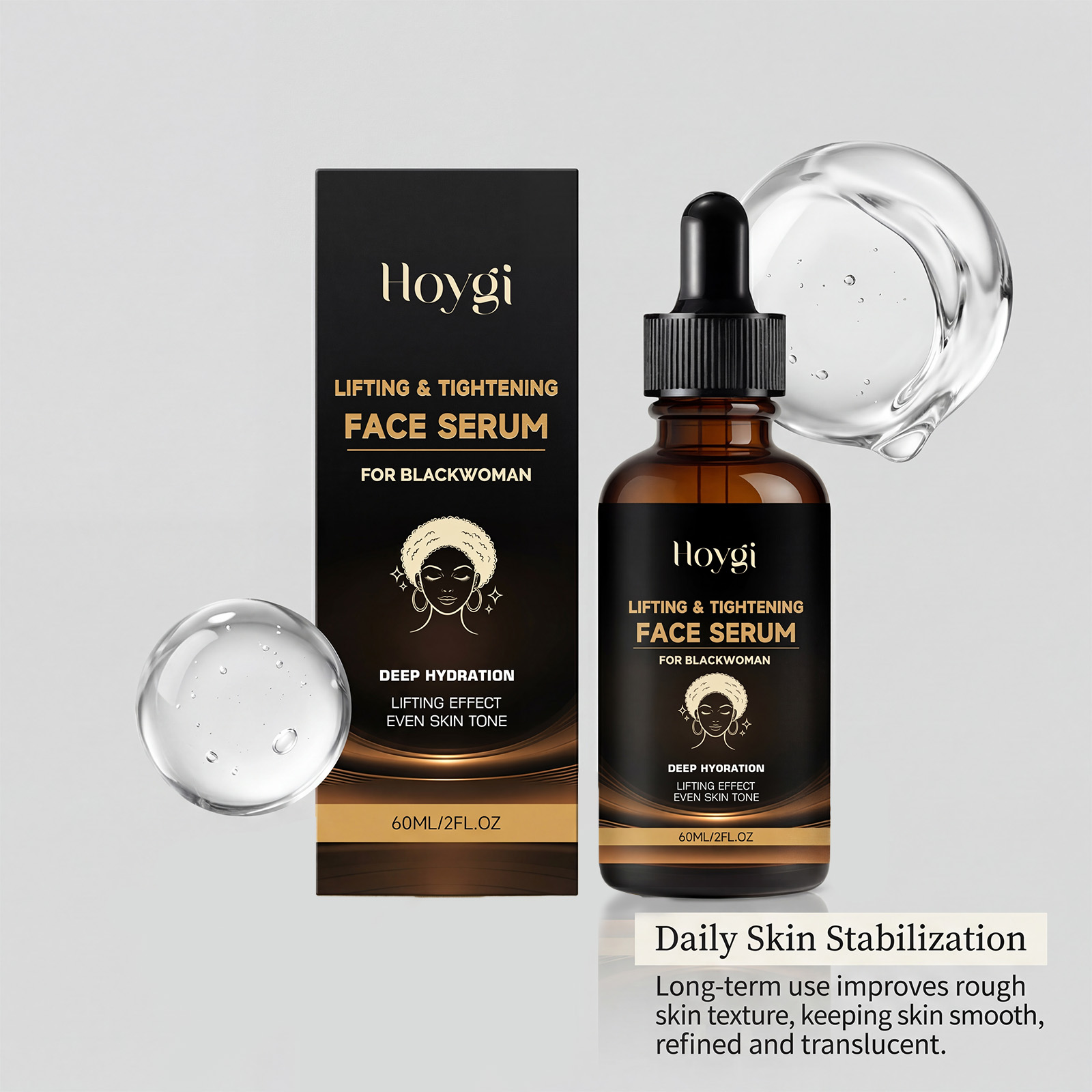 Sérum facial de 60 ml, com açã - Skincare Glowing avaliação e preço