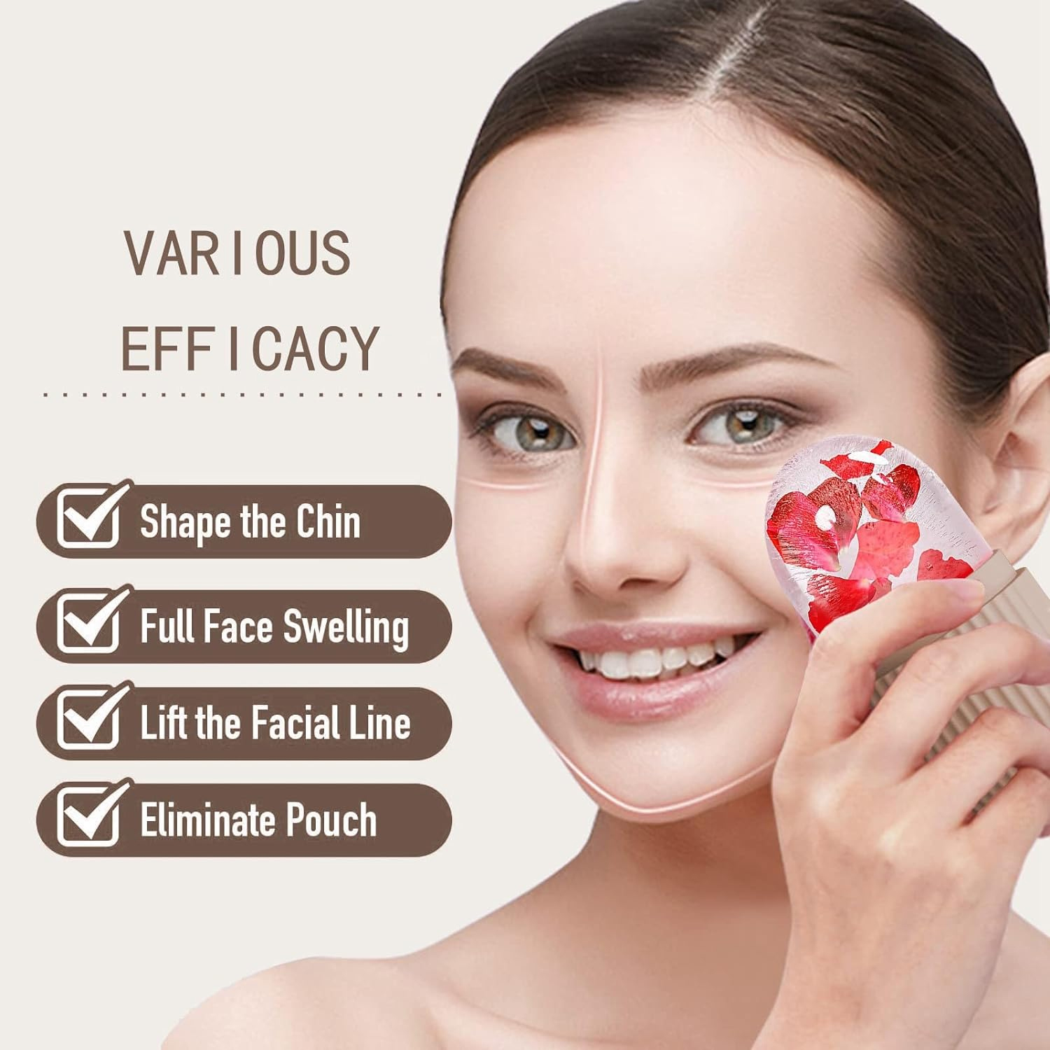 Conjunto de rolo de gelo facia - Skincare Scora avaliação e preço