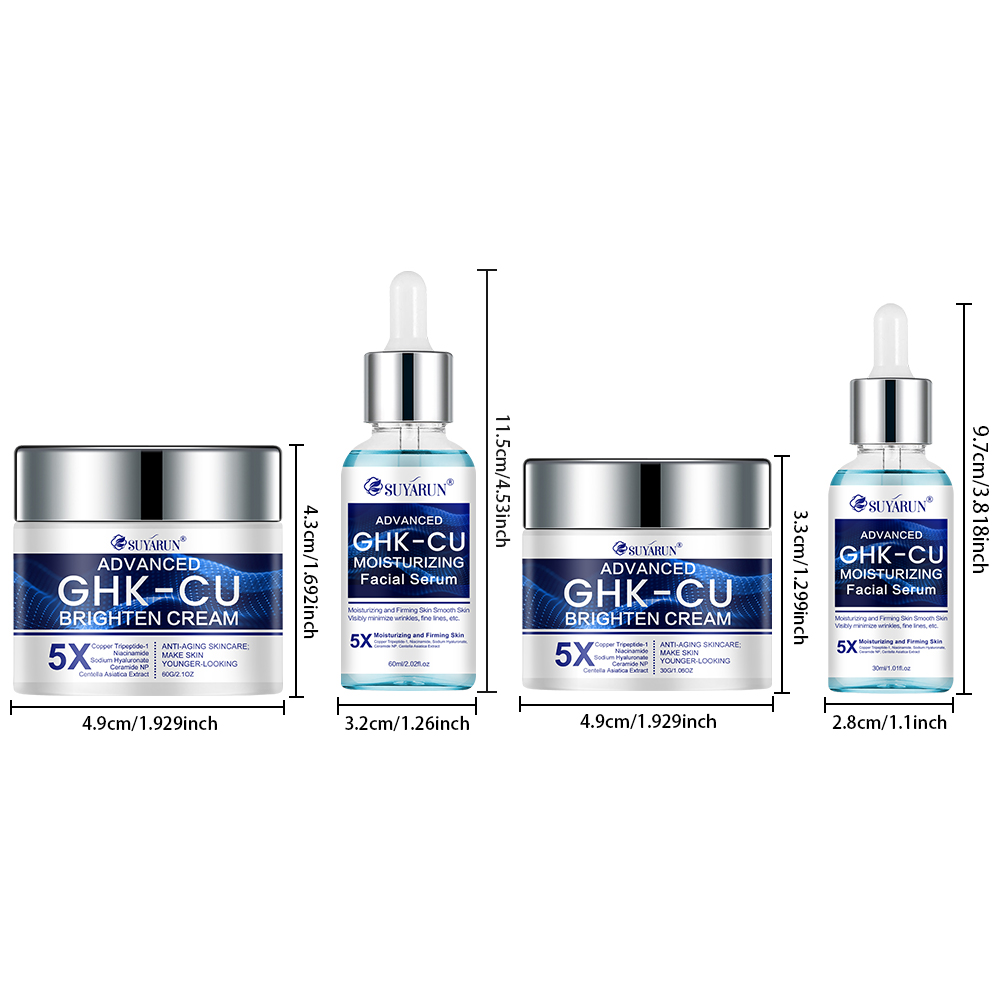 Creme e Sérum SUYARUN GHK-CU - - Skincare Oil Control avaliação e preço