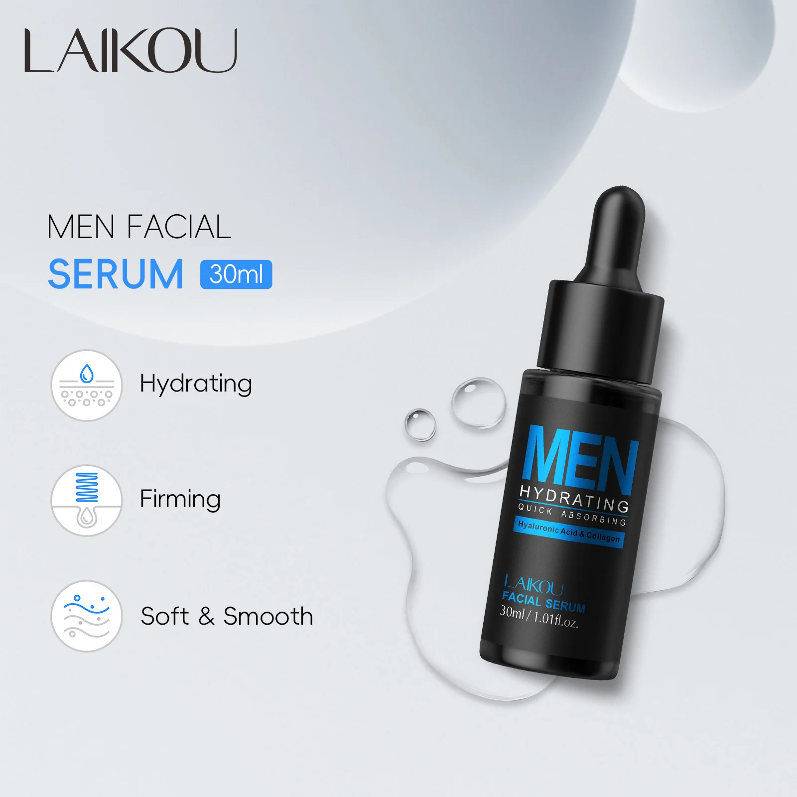 Soro facial masculino 30ml, hi - Skincare Oil Control avaliação e preço
