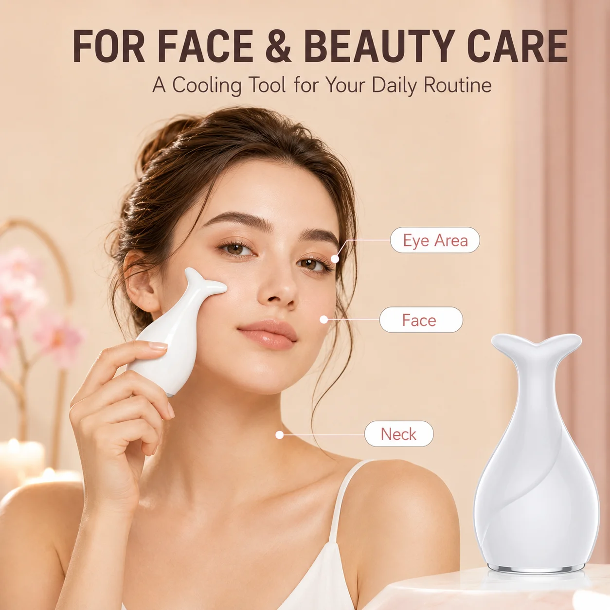 Massageador Facial em Forma de - Skincare Scora avaliação e preço